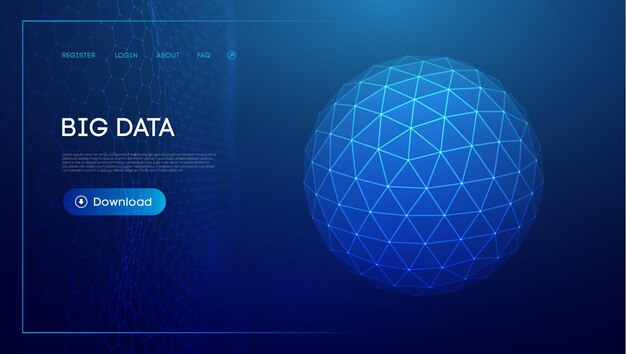 technology sphere digital background cloud technology vector illustration sphere shield vector illustration