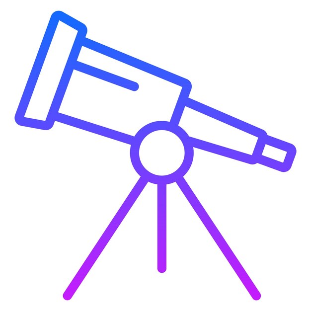 Telescope Vector Icons