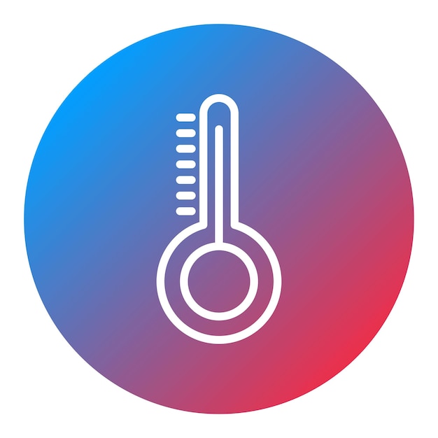 temperature icon vector image can be used for laundry