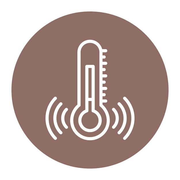 temperature sensor icon vector image can be used for sensors