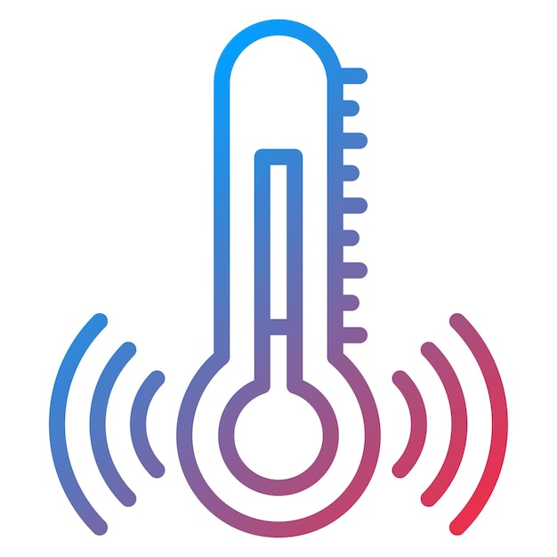 temperature sensor icon vector image can be used for sensors