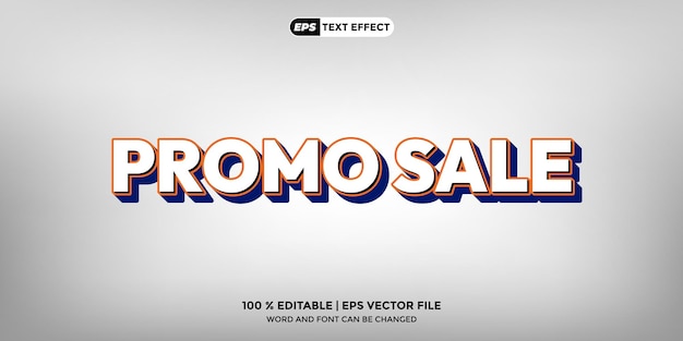 Text Effect Editable Promo Sale Big Sale