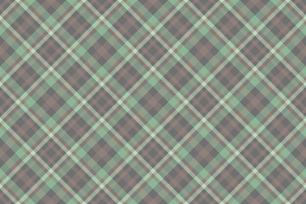 Textile seamless tartan of check fabric background with a pattern texture vector plaid