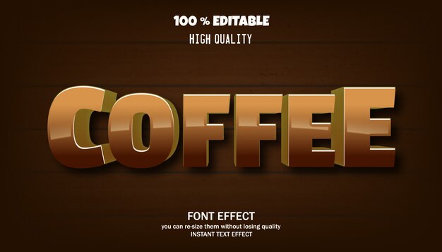 Textový efekt pro cool futuristický efekt, upravitelný efekt písma