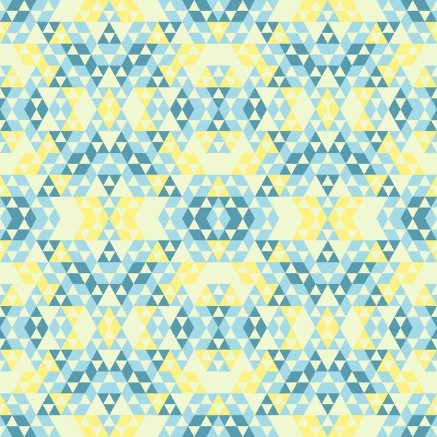 The background image is made from triangular images