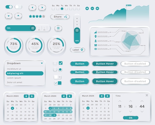 the image shows the interface of a modern app or web application