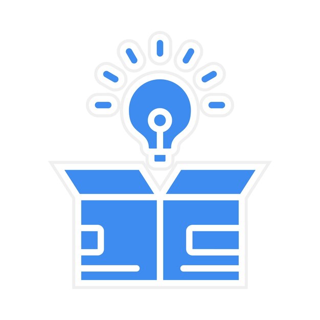 Think Out Of The Box icon vector image Can be used for Design