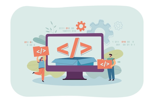 tiny people using open source platform