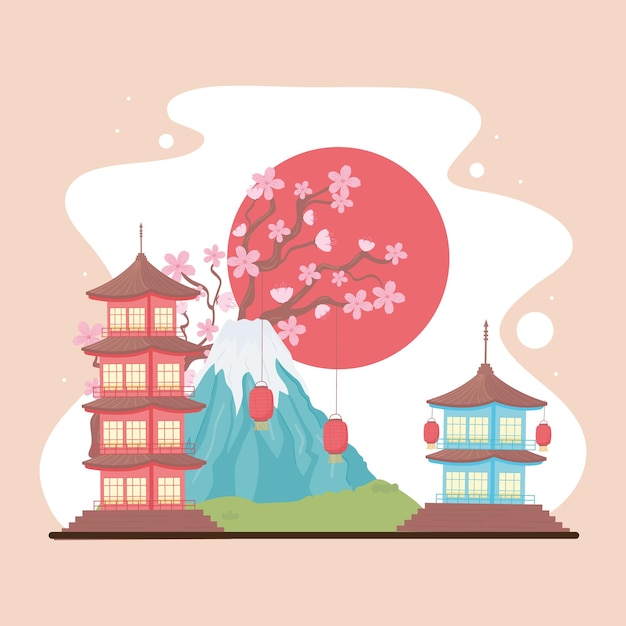 traditional landscape japanese