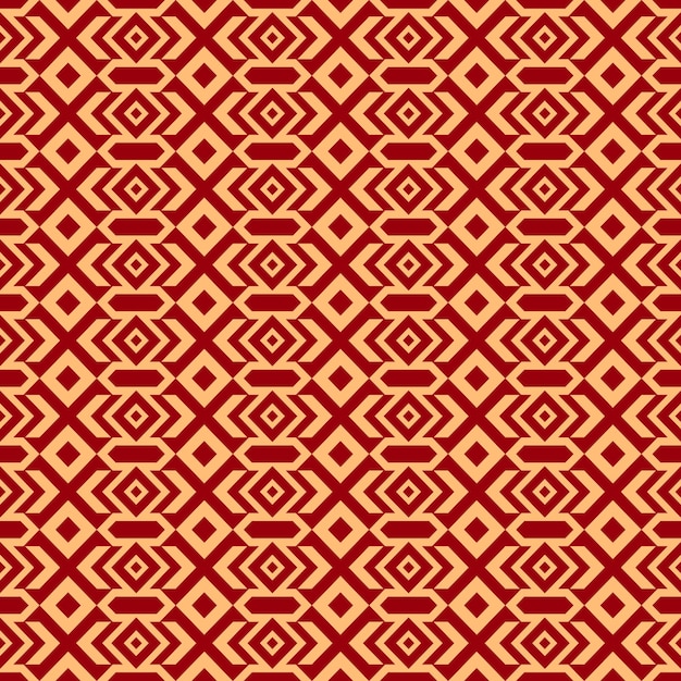 Traditional style chinese geometric seamless pattern
