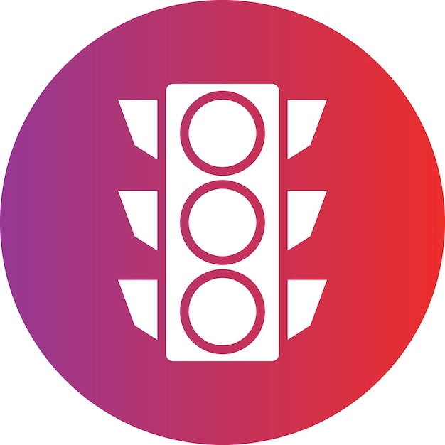 traffic control icon style