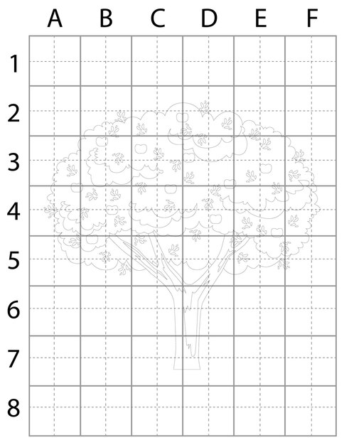 tree drawing page, learn to draw tree, how to draw trees, tree vector