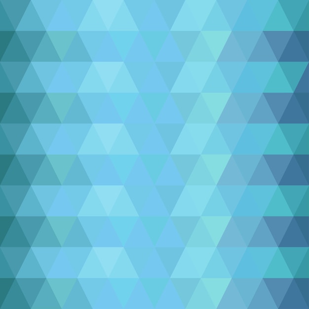 triangle abstract pattern with gradient blue color