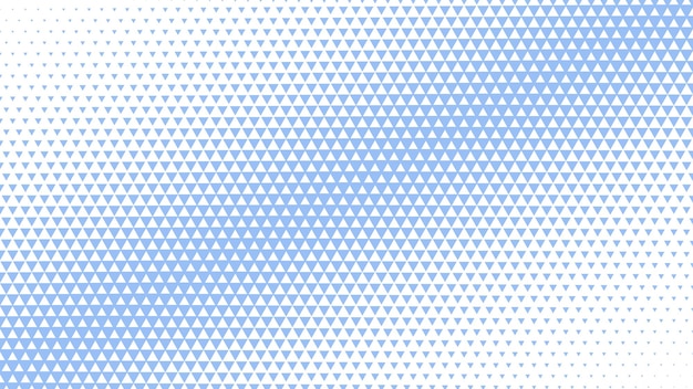 Triangle Halftone Geometrical Pattern Slanted Border White Blue Abstraction