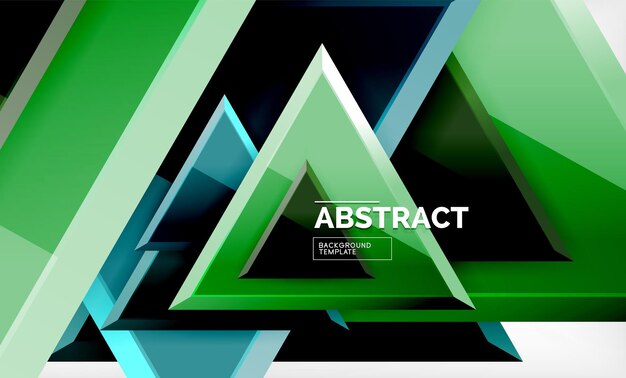 triangular low poly background design multicolored triangles