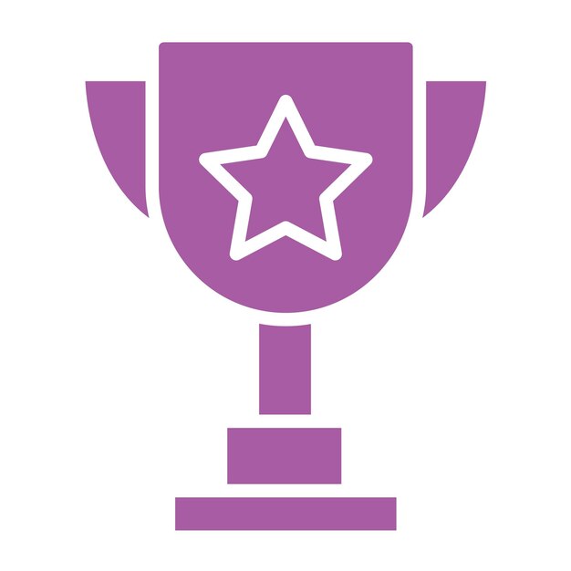 Trophy Vector Icon Design Illustration
