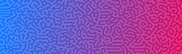 Turing reaction colorful background