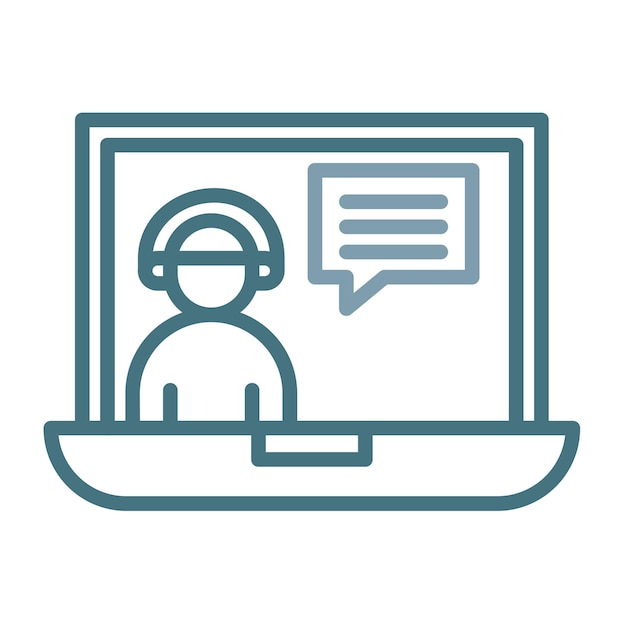 Tutoring Flat Illustration