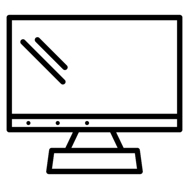 TV icon vector image Can be used for Technology eCommerce