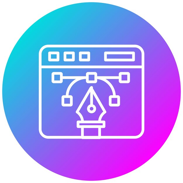 UI Design Vector Illustration Style