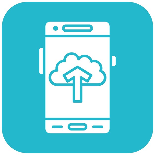 upload icon vector image can be used for mobile app development
