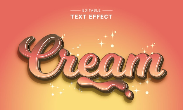 Upravitelný textový efekt pro Illustrator