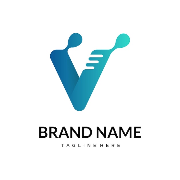 v tech v technology logo