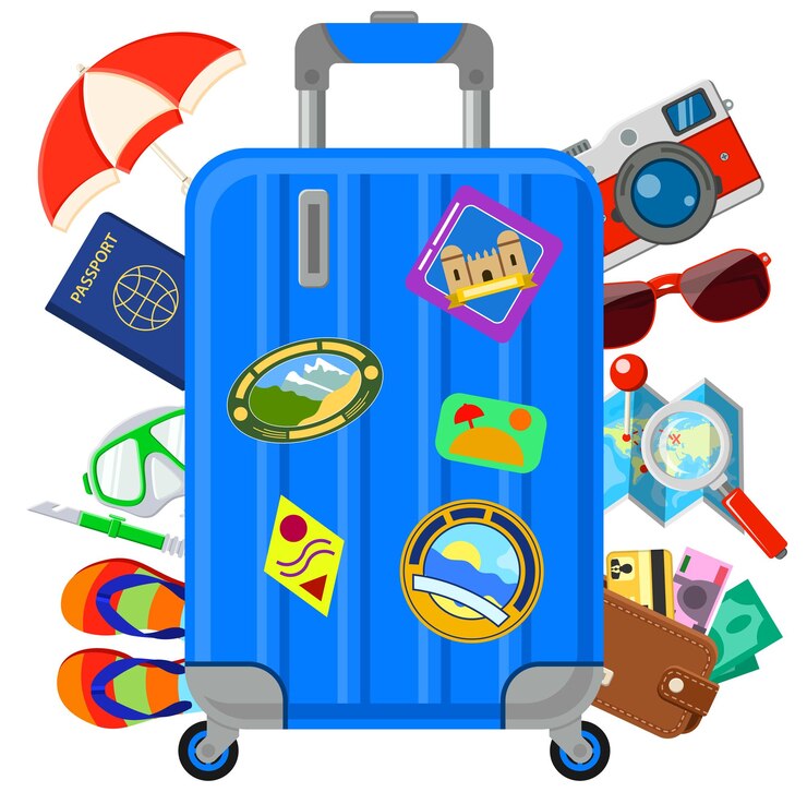 Vektor vacation and summer concept