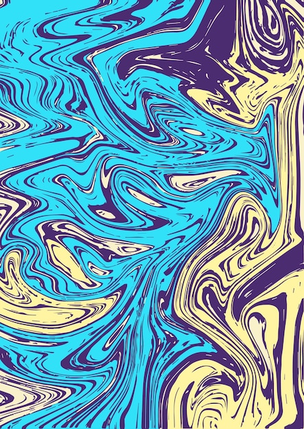 Van gogh inspired colors Marble texture