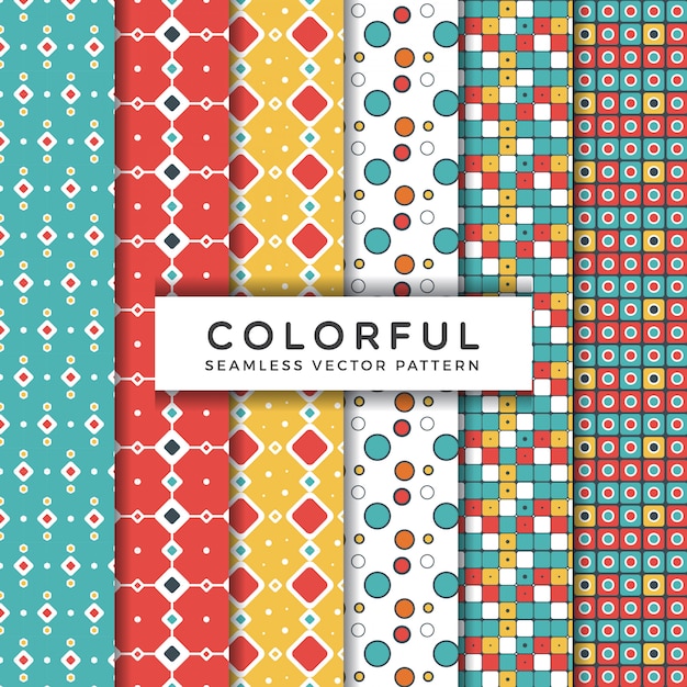 Various cute motif pattern collection