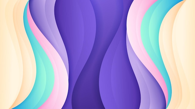 Vector abstract background with gradient color and dynamic shadow on background. Eps 10