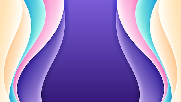 Vector abstract background with gradient color and dynamic shadow on background. Eps 10
