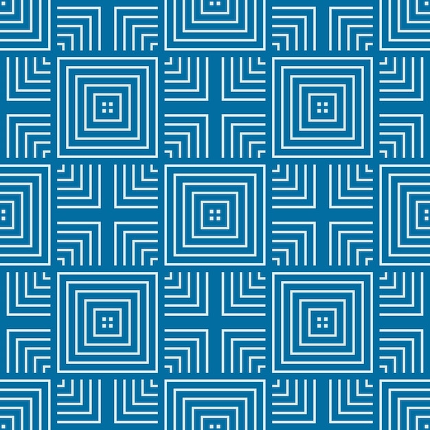 vector abstract seamless composition best for use as wrapping paper, symmetric ornate background created with simple geometric shapes, squares.