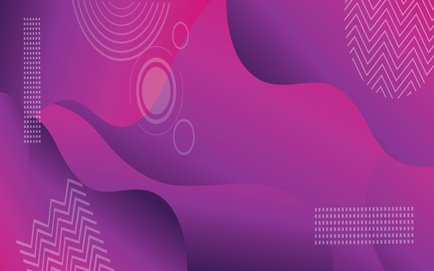 Vector abstract wave colorful wave landing page flat background vector design