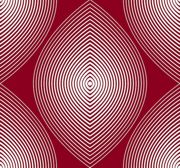 Vector bright stripy endless pattern, art continuous geometric background with graphic lines.
