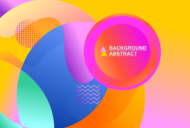 vector circular geometric abstract background. suitable for use on websites, wallpapers.