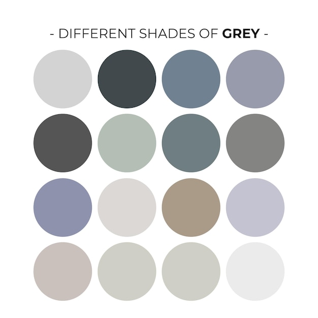 vector color palette set design template multi color