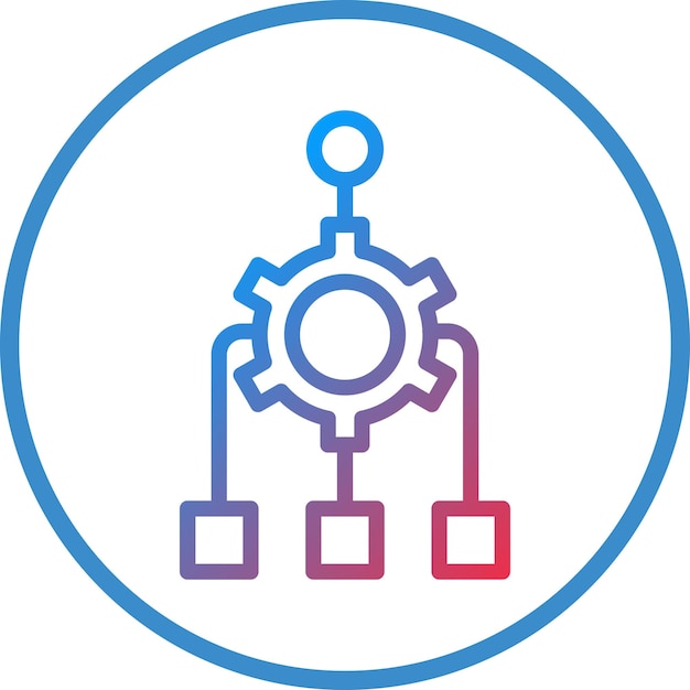 vector design algorithm icon style