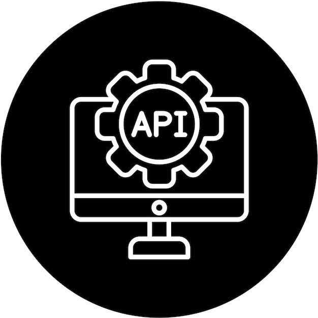 vector design api icon style