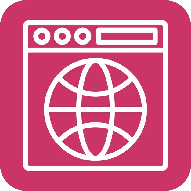 Vector Design Browser Icon Style