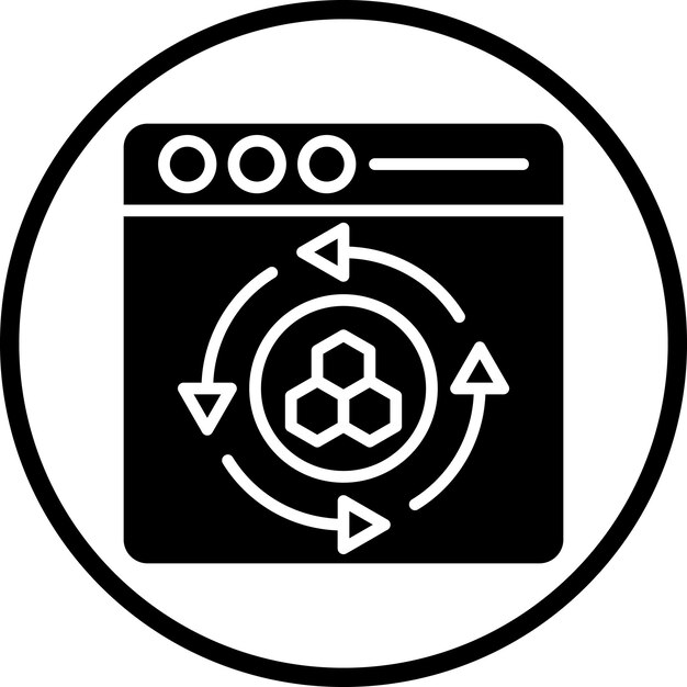 Vector Design Cell Reprogramming Icon Style