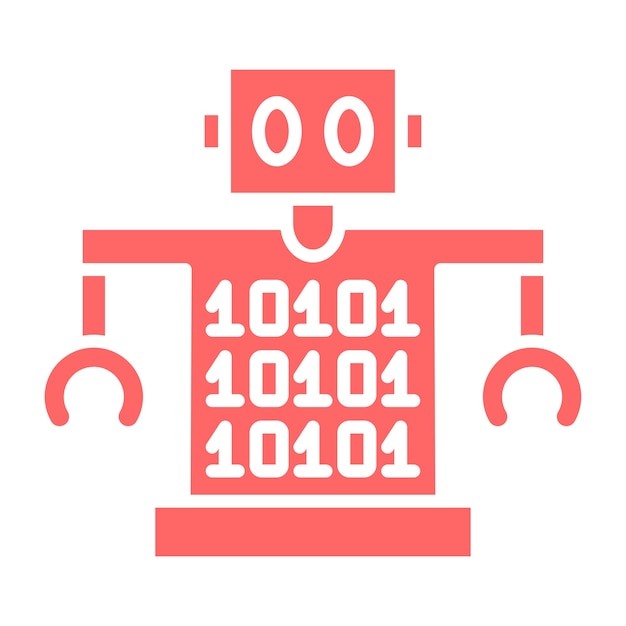 Vector Design Coding Icon Style