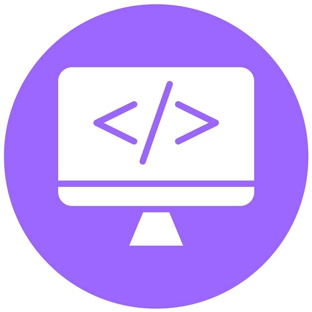vector design coding tools icon style
