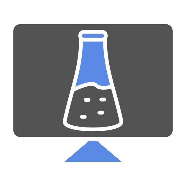 vector design computer science icon style