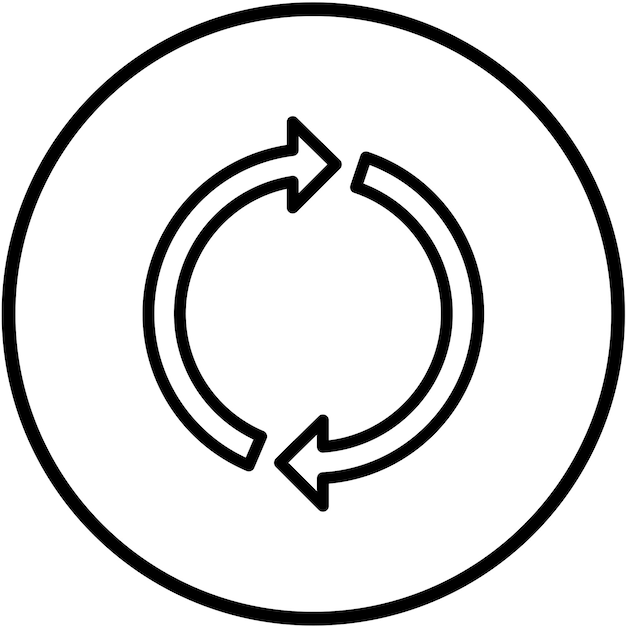vector design continuous icon style