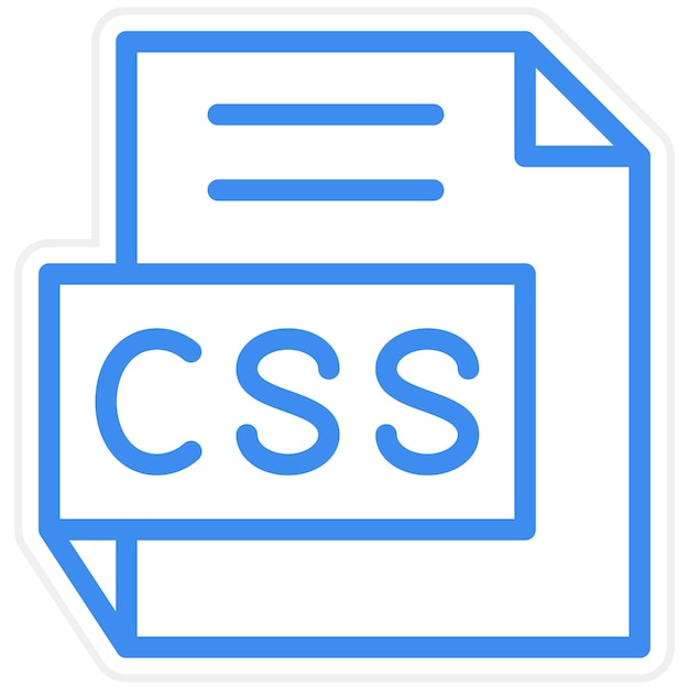 Vector Design CSS Icon Style