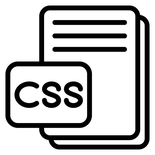 Vector Design CSS Icon Style