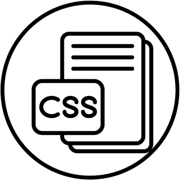 Vector Design CSS Icon Style