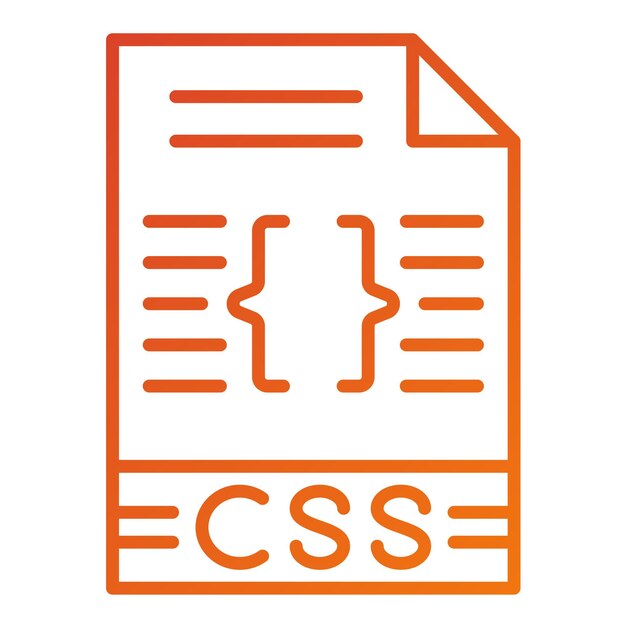 Vector Design CSS Icon Style