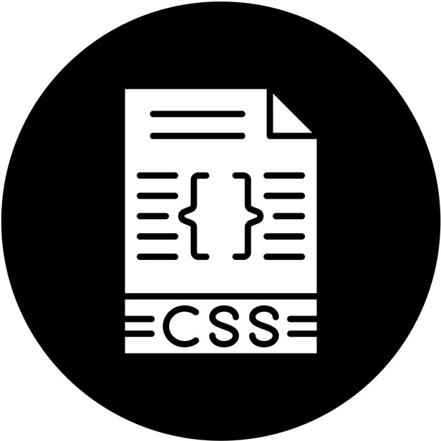Vector Design CSS Icon Style